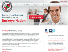 Tablet Screenshot of buckeyenetworking.com